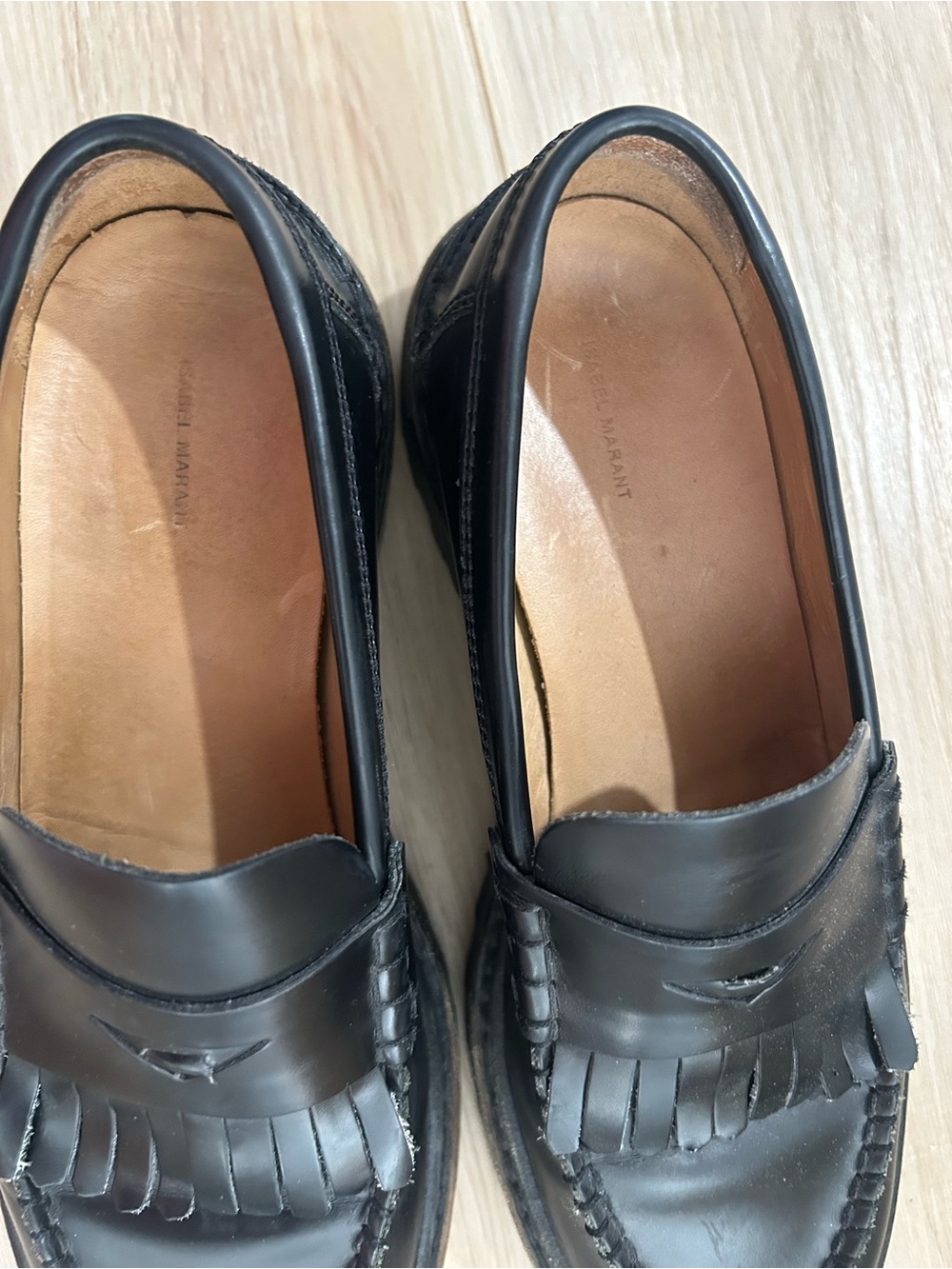 Isabel Marant Frezza Fringe Loafers - Picture 3 of 3
